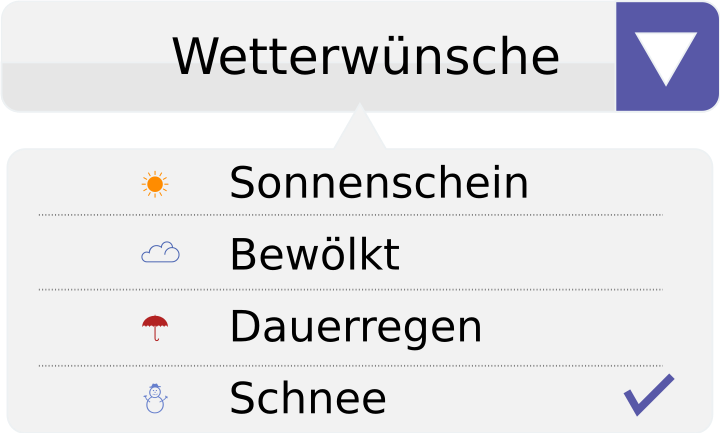 HTML option/optgroup – lange Select-Listen ordnen und strukturieren ...